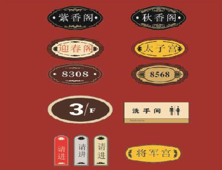 保山门牌设计制作三要素。